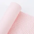 Light pink decorative honeycomb wrapping paper roll for floral bouquets and gift packaging - Roll - Peach Pink 50cm*10Y; See Details