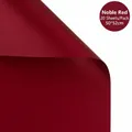 Carta da imballaggio floreale bordeaux impermeabile, 50x52cm, 20 fogli per confezione. - 50*52cm (20 Fogli/Confezione) / Rosso Nobile