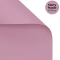 Carta da imballaggio per fiori viola stellato impermeabile, 20 fogli, 50x52cm - 50*52cm (20 Fogli/Confezione) / Viola stellato
