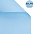 Carta da imballaggio per fiori blu cielo impermeabile 8,5 seta 20 fogli 50x52cm - 50*52cm (20 Fogli/Confezione) / Blu Chiaro