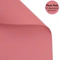 Carta per imballaggio fiori rosa prugna impermeabile e resistente per fioristi - 50*52cm (20 Fogli/Confezione) / Rosa Prugna