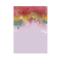 Artistic watercolor fireworks design romantic gift wrapping paper for flowers - Style A - Style A / Pack of 5