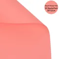 Carta da regalo per fiori rosa del deserto impermeabile premium, 20 fogli per pacco - 50*52cm (20 Fogli/Confezione) / Polline del Deserto