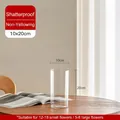 Transparent acrylic cylinder flower vase 10x20cm unbreakable home decor accessory - Straight Cylinder Style (Acrylic Awakening Straight Bucket) / 10x20cm / Clear