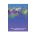 Romantic purple galaxy style fireworks floral wrapping paper for Valentine's Day Style E - Style E / Pack of 5