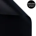 Carta regalo fiori nero grafite impermeabile, confezione da 20 fogli, 50x52cm - 50*52cm (20 Fogli/Confezione) / Nero Grafite