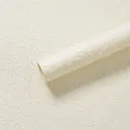 Cream-colored stone texture hand-kneaded wrinkled paper for DIY flower wrapping - Off White