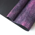 Papel grueso arrugado de alta calidad para envolver flores con textura de piedra de tinta - 5 Piezas/Paquete (40x60cm) / Rosa y Negro