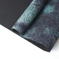 Papel de regalo DIY grueso con diseño de textura de piedra de tinta vintage para flores - 5 Piezas/Paquete (40x60cm) / Tinta Cián