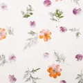 Papel de fibra vegetal hecho a mano con flores secas y hojas para envolver flores - Textura de Pétalos Hecha a Mano / Pack de 5 / Blanco