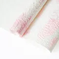 Papel arrugado grueso patrón piedra tinta rosa para envolver ramos de flores DIY - 5 Piezas/Paquete (40x60cm) / Rosa Melocotón