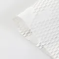 Premium white honeycomb paper for flower bouquet wrapping and waterproof gift lining DIY - 10 Pieces/Pack (50*40cm) / Cream White
