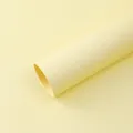 Carta da imballaggio floreale premium giallo chiaro 157g per confezioni eleganti di bouquet - 10 Pezzi/Confezione (42x55cm) / Maltosio