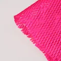 Vibrant hot pink honeycomb wrapping paper for flower bouquets and creative DIY gifts - 10 Pieces/Pack (50*40cm) / Barbie Pink