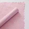 Carta testurizzata rosa strappata a mano premium per eleganti confezioni di bouquet di fiori. - 55x40cm (5 Fogli Per Confezione) / Rosa Fumo