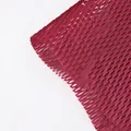 Burgundy honeycomb mesh wrapping paper for professional floral arrangements and DIY gifts - 10-Piece Pack - Cherry Red 50*40cm; See Details