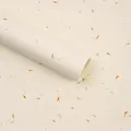 Carta da imballaggio Dongba fatta a mano di alta qualità con petali di fiori secchi per mazzi - 55x40cm (5 Fogli Per Confezione) / Carta Petali-Beige