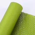 Green decorative honeycomb wrapping paper roll for flower bouquets and gift packaging - Roll - Spring Green 50cm*10Y; See Details