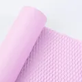 Premium light pink honeycomb mesh paper roll for elegant flower bouquet and gift wrapping - Roll (50cm*10Y) / Mist Purple