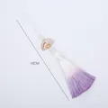 16cm Chinese style tassel pendant with purple gradient for flower bouquet decor - 5 Pieces / Purple