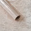 Iridescent champagne pink glass paper for florist flower wrapping - 56cm*10m/1 Roll / Tortoiseshell