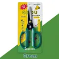 Forbici per fiori verdi professionali per potatura e composizioni in confezione - Stile Cesoie per Fiori Coreano (H-51) / Verde