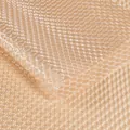 Waterdichte perzikkleurige noppenfolie voor bloemenverpakkingen met een glanzende textuur - Glazige Esdoornsuiker (07) / 10 Stuks/Pak (56x56cm)