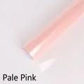 Light pink semi-transparent OPP jelly film for elegant flower bouquet wrapping paper - 58cm x 10 Yards / Light Pink