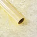 Waterproof iridescent yellow glassine paper roll for floral bouquet gift wrapping - 56cm*10m/1 Roll / Jasmine