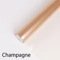 Translucent champagne OPP jelly film for elegant flower bouquet wrapping - 58cm x 10 Yards / Champagne