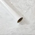Professional translucent white iridescent cellophane roll for florist floral packaging - 56cm*10m/1 Roll / Pearl