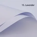 Premium waterproof Korean style floral wrapping paper in elegant taro purple shade. - 55*53cm 20 Sheets/Pack / Taro Purple