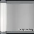 Waterproof Agave Gray floral wrapping paper with wide border detail - Tequila Gray / 58cm*10Y