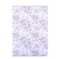 Elegantes lila Rosenpapier für Blumensträuße und Geschenkverpackungen - 10 Blatt Set / Blumen Taro-Lila