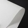 Premium wit reliëf bloemenpapier met elegante pofstip-textuur voor prachtige boeketten - 58*58CM/10 Vellen/Pak / Ivoor