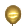 Elegant 10-12 inch metallic gold latex balloon for premium party celebrations! - 10" / Metallic Gold