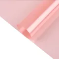 Translucent pink floral wrapping paper for boutique bouquets and luxury gift packaging - Moon Girl Style / Pink