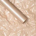 Metallic champagne wax-light waterproof tissue paper for premium flower bouquet wrapping - 38g Thickened Pearlescent Sydney Paper - Honey Brown / 20 Sheets/Pack