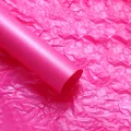 Premium hot pink pearly tissue paper roll for floral wrapping and elegant gift packaging - 38g Thickened Pearlescent Sydney Paper - Barbie Pink / 20 Sheets/Pack