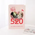 Pink paper gift bag with heart shaped window design, 10 pieces pack for Valentines - 520 Window Handbag / 10 Pieces Pack / Pink