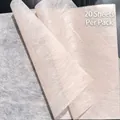 Premium textured milk cotton floral wrapping paper in soft pink for DIY bouquet lining - Bagged Milk Cotton / 20 Pieces/Pack (54*56cm) / Lotus root pink