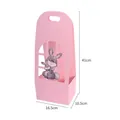 Pink windowed paper gift bag with rabbit pattern, dimensions 16.5x10.5x41cm for gift packing - Sale Tote Bag - Window Pink Cute Bunny (Other Specs)