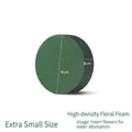 High-density 8cm round absorbent floral foam for professional DIY flower arrangements - Extra Small 8cm
