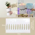 White and pastel floral bouquet packaging sleeve for Valentine's Day DIY flower shop use - Upgraded Flower Shaper Plate - Small