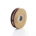 Brown grosgrain ribbon roll with English LOVE print for gift and flower wrapping - Dark Coffee / 2.5cm * 50 Yards/Roll