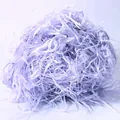 Lavender shredded paper filler for gift boxes and wedding favors. - 50g Pack / Purple