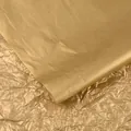 Golden pearlescent tissue paper for flower wrapping with elegant wrinkled texture for DIY - Fluorescent Style / 50*70cm (ai-20 Sheets/Pack) / Gold