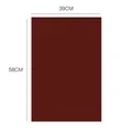Carta da imballaggio floreale marrone scuro stile Maillard per bouquet, 39x58cm - 58*39cm / Taglia S / 10 Fogli/Confezione / Vino di Windsor