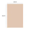 Carta da imballaggio per fiori marrone Meillard per bouquet fai da te 39x58cm dimensione - 58*39cm / Taglia S / 10 Fogli/Confezione / Arancione Mecca