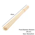 Professional 45cm floral bamboo sticks for flower arrangements, bundle of 48 pieces - 45cm (48 Pcs/Pack)
